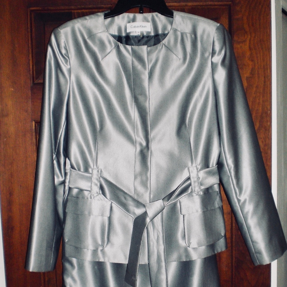 Rare Vintage 1990's Calvin Klein Skirt Suit